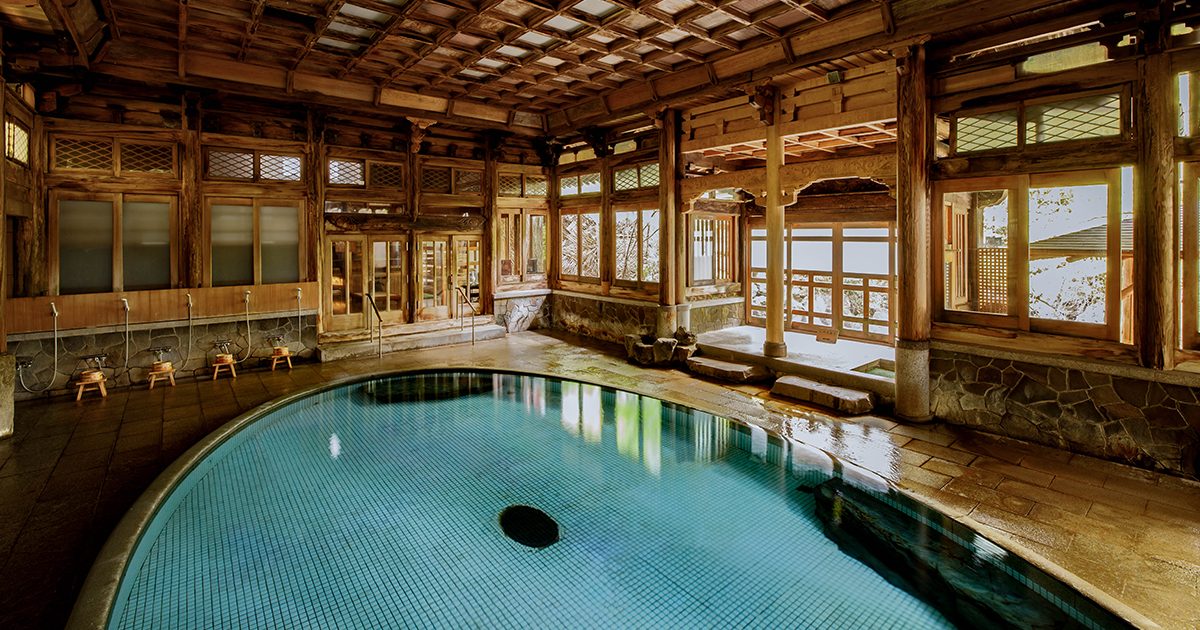 麿呂 大鰐温泉 ヤマニ仙遊館 大正レトロ風呂「浪漫の泉」 - めっちゃ